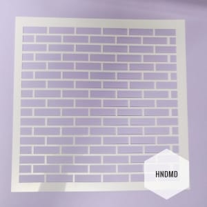 8by8 inch stencil - Design 20