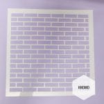 8by8 inch stencil - Design 20