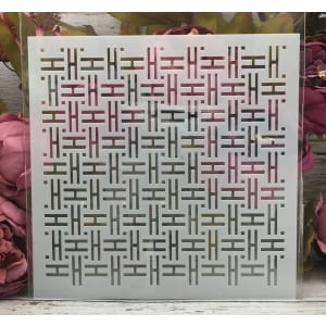 8by8 inch stencil - Design 5