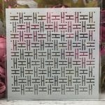 8by8 inch stencil - Design 5