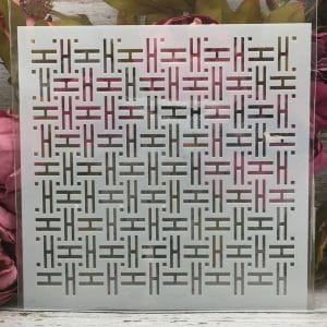 8by8 inch stencil - Design 5