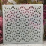 8by8 inch stencil - Design 7