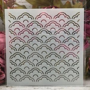 8by8 inch stencil - Design 7