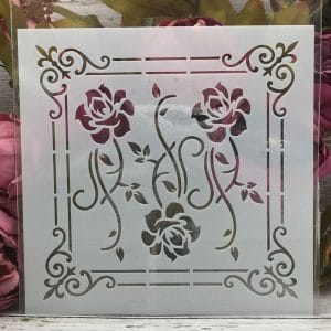 8by8 inch stencil - Design 8