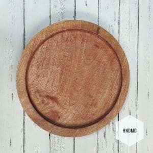 Circle Wooden Tray for Decoupage