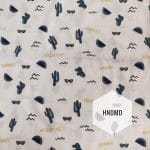 Printed Fabric - Travel Background