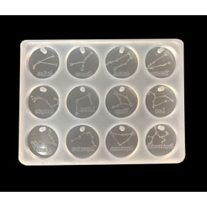 Constellations or Sunsigns Pendant Silicone Jewellery Mould