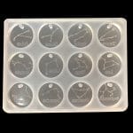 Constellations or Sunsigns Pendant Silicone Jewellery Mould