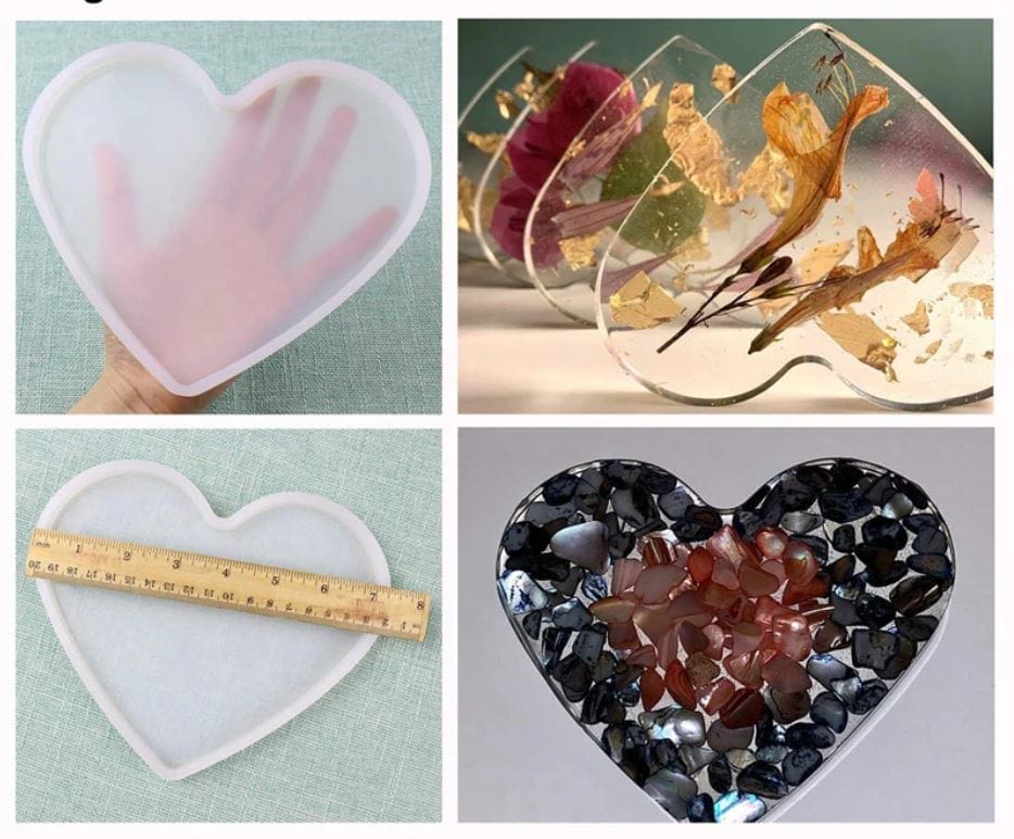 Large Heart SIlicone Mould / Mould