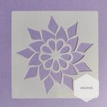 Mandala 5by5 inch stencils (Design 78)