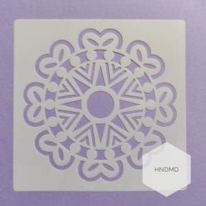 Mandala 5by5 inch stencils (Design 79)