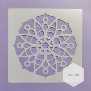 Mandala 5by5 inch stencils (Design 80)