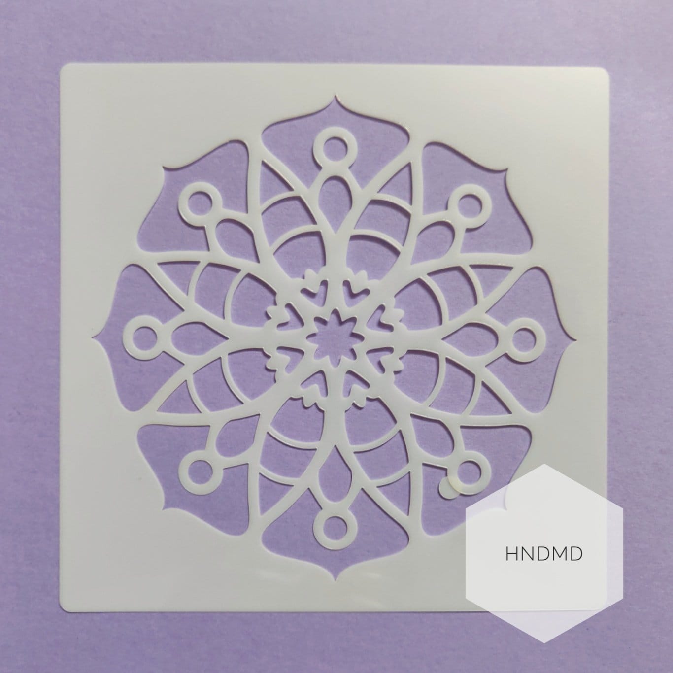 Mandala 5by5 inch stencils (Design 80) CHCS 113 80 mandala Stencil Mandala 5by5 inch stencils (Design 80)