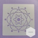 Mandala 5by5 inch stencils (Design 82)