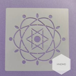 Mandala 5by5 inch stencils (Design 82)