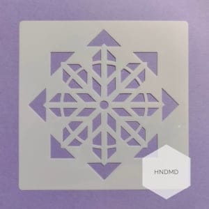 Mandala 5by5 inch stencils (Design 83)