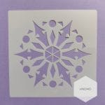 Mandala 5by5 inch stencils (Design 84)