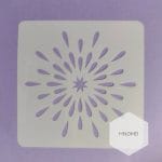 Mandala 5by5 inch stencils (Design 87)