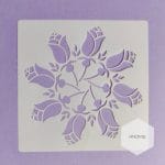 Mandala 5by5 inch stencils (Design 88)