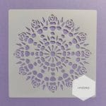 Mandala 5by5 inch stencils (Design 90)