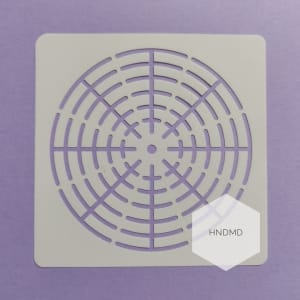 Mandala 5by5 inch stencils (Design 93)