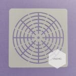 Mandala 5by5 inch stencils (Design 93)