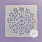 Mandala 5by5 inch stencils (Design 94)