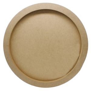 MDF Circle Decoupage Tray - Medium