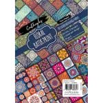 CrafTangles Decoupage Paper Pack  - Floral Batik Print (A4) - 4 sheets