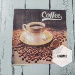 A pack of 12 by 12 inch Decoupage Napkins / Decoupage Tissues (5 pcs)  - Coffee Break