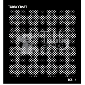 Tubby Craft Stencils - Dot Illusion