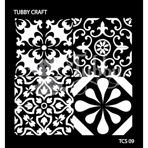 Tubby Craft Stencils - Moroccan Tiles