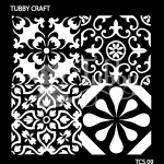 Tubby Craft Stencils - Moroccan Tiles