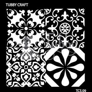 Tubby Craft Stencils - Moroccan Tiles