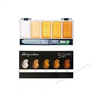 Starry Watercolors set of 5