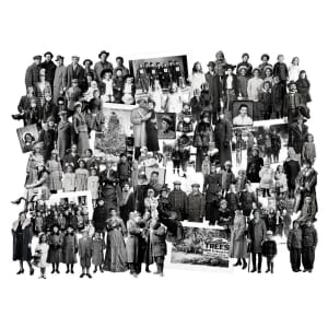 Tim Holtz Idealogy Paper Dolls Die-Cuts 69/Pkg - Christmas