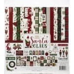EchoPark paper pad - Here comes Santa Collection Kit (12 by 12 inch)