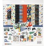 EchoPark paper pad - Teen Spirit Boy Collection Kit (12 by 12 inch)