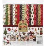 EchoPark paper pad - My Favorite Christmas Collection Kit (12 by 12 inch)