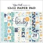 EchoPark paper pad - Hello Baby Boy (12 by 12 inch)