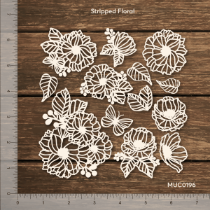 Mudra Chipzeb - Stripped Floral