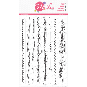 Mudra Craft Stamps - Stitches