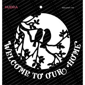 Mudra Stencils - Welcome 1