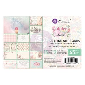 Prima Dulce By Frank Garcia Journaling Cards 4"X6" 45/Pkg