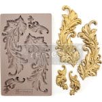 Prima Marketing Re-Design Mould 5" X 8" - Baroque Swirls