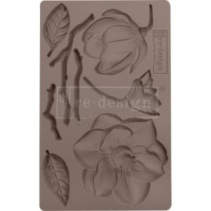 Prima Marketing Re-Design Mould 5" X 8" - Winter Blooms