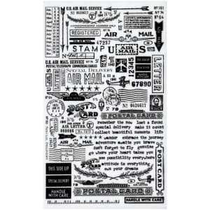 Tim Holtz Idea-Ology Remnant Rubs Rub-Ons - Special Delivery