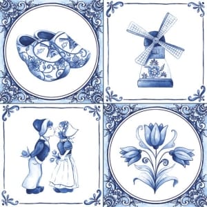 German Decoupage Napkins (5 pcs) - Holland