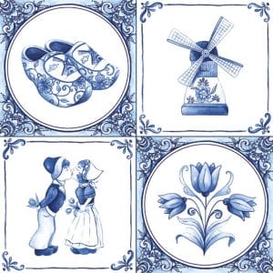 German Decoupage Napkins (5 pcs) - Holland