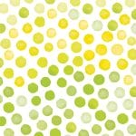 German Decoupage Napkins (5 pcs)  - Fantasy Green / Yellow